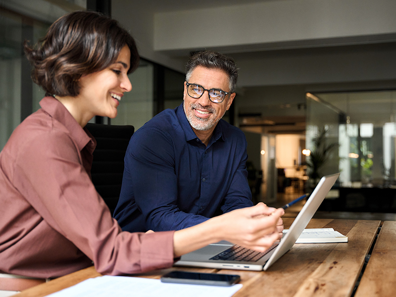 Helping client with computer solution